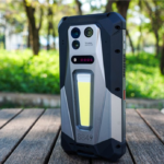 Built-in projector in your phone! The 8849 Tank 5 packs a massive 17600mAh battery.