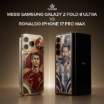 Caviar releases Messi and Ronaldo customized phones: crafted in 24K gold, starting at 77,000 yuan.