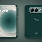 Motorola’s first wide-screen folding phone! Renderings of the razr flex have been released: